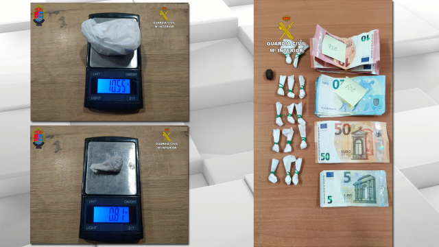 Deteñen un vendedor de droga nunha rúa de Fisterra