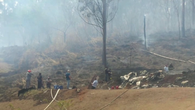 Sete mortos ao caer unha avioneta no sueste do Brasil