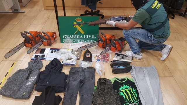 Desarticulado en Carballo un grupo criminal que roubaba en establecementos públicos