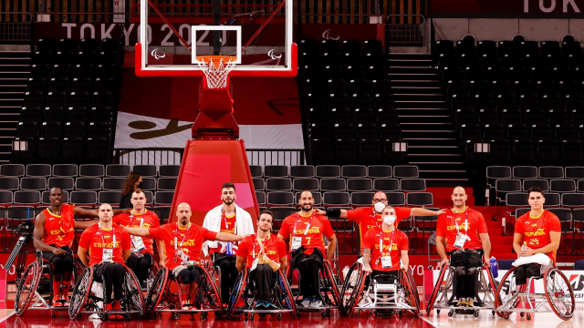 Segunda vitoria consecutiva para a selección masculina de baloncesto en cadeira