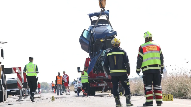 Morren tres persoas e catro quedan feridas nun accidente en Toledo