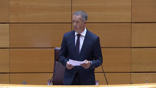 Ander Gil, elixido como novo presidente do Senado