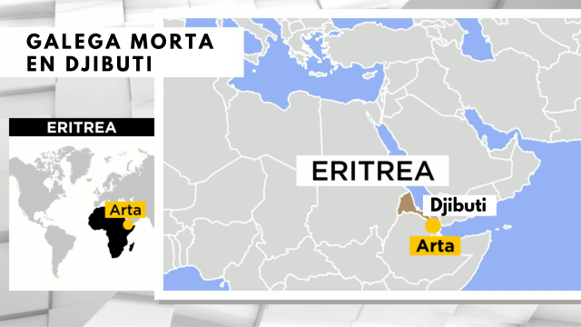 Morre unha galega nun accidente de tráfico en Djibuti
