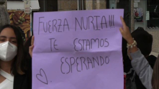 Concentración no Carballiño en repulsa pola agresión a unha nena por parte dun amigo