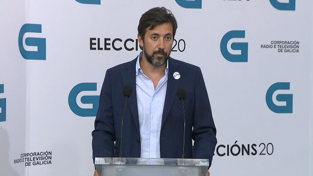 Antón Gómez-Reino (Galicia en Común): "Imos trasladar a nosa proposta de futuro para cambiar este país"