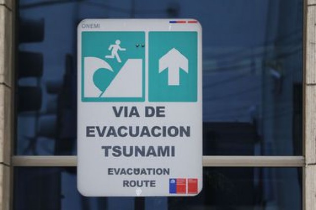 Evacuadas por erro praias en Chile por ameaza de tsunami