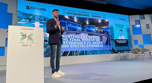 O estudio multimedia da CRTVG, presentado como caso de estudo na Conferencia Anual de CIRCOM