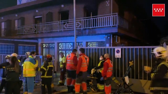 Morre unha anciá no incendio dunha residencia de xestión privada en Navas del Rey