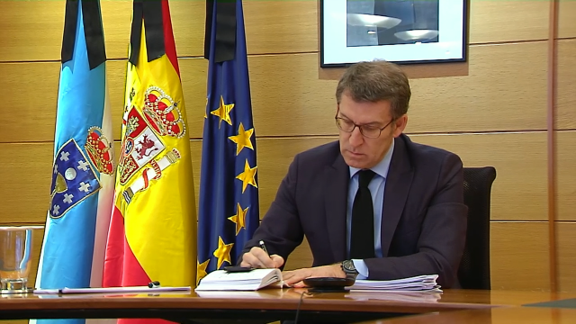 Feijoo pide máis protagonismo para as comunidades e non prolongar o estado de alarma