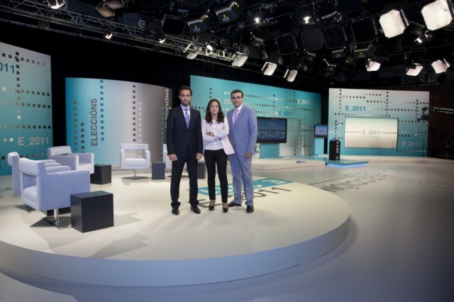 Televisión de Galicia converte un estudio de 500 m2 no centro neurálxico informativo do 22-M