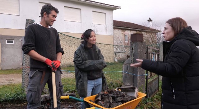 Unha parella ecoloxista que comprou hai pouco unha casa en Tomiño pide hoxe a axuda de 'Galicia Bonita'
