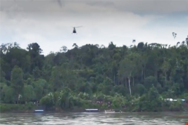 Falecen cinco militares no Perú nun accidente de helicóptero