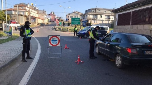 A Policía Nacional cuantifica 17 axentes contaxiados en Galicia