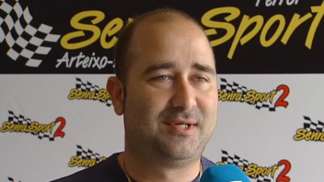Víctor Senra confírmalle á TVG que correra o Rally da Mariña
