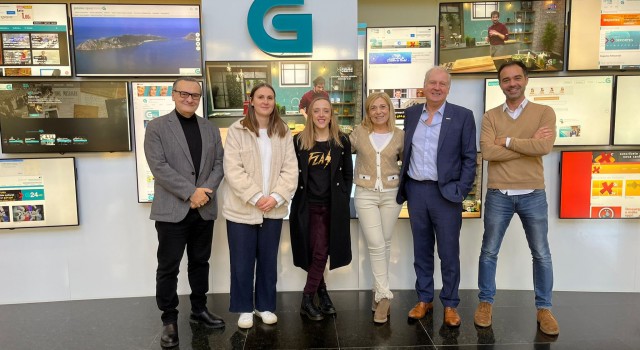 A directiva do Celtic Media Festival visita a CRTVG