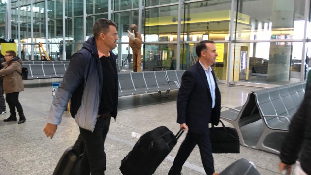 O novo adestrador do Celta, Óscar García, xa está en Galicia