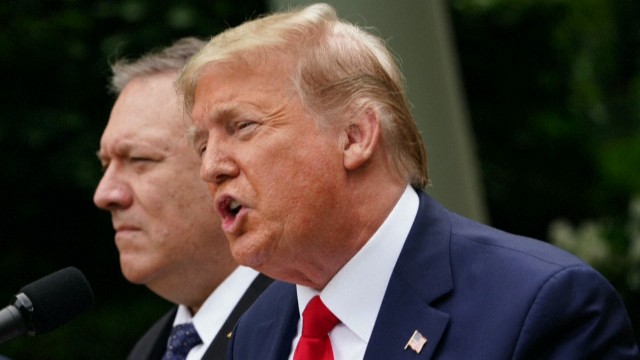 Trump sanciona a China e rompe a súa relación coa OMS pola xestión da pandemia