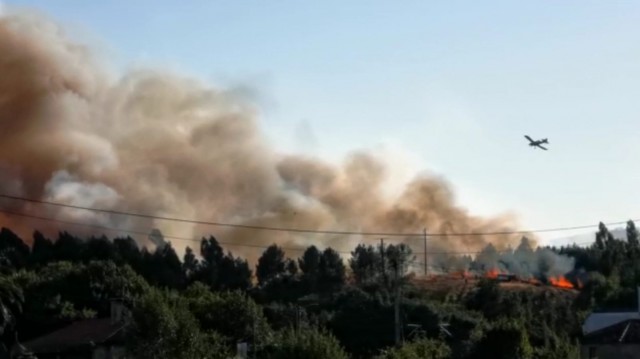 Rexistrado un incendio forestal no concello coruñés de Teo