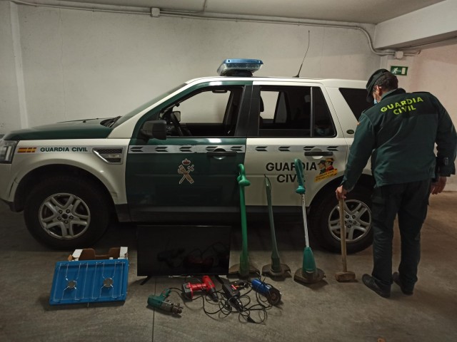 Detido un veciño de Ourense como presunto autor de cinco delitos de roubo con forza