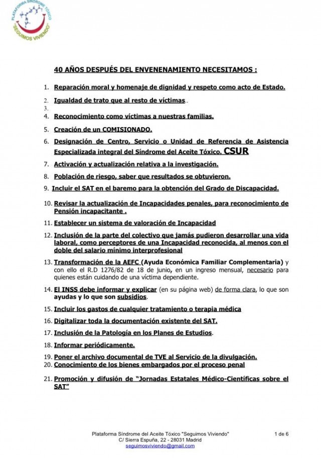 Desaloxan as vítimas da colza que se pecharon no Prado