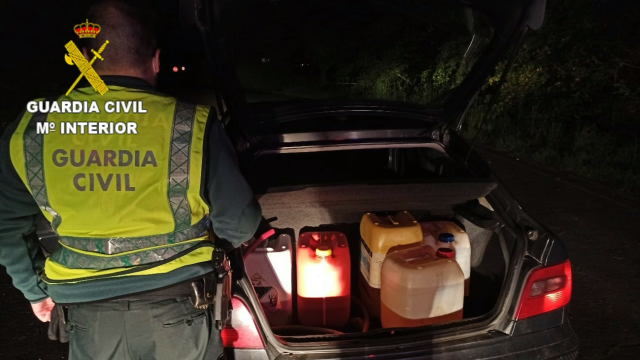 A Garda Civil detivo en Ordes un home acusado de sete delitos de roubo con forza