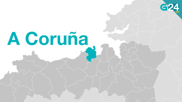 Tres persoas feridas nunha colisión entre un autobús e un coche na Coruña