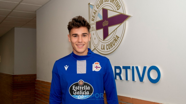 O Deportivo confirma a incorporación de Hugo Vallejo