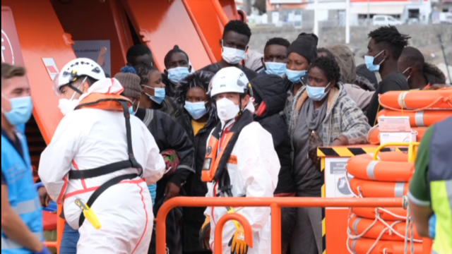 Rescatados 91 inmigrantes ao sur de Gran Canaria