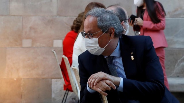 A fiscalía pide inhabilitación para Torra na segunda causa polos lazos amarelos