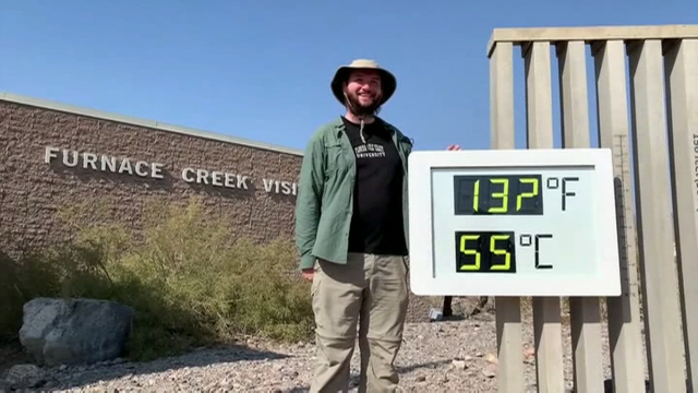 O Val da Morte, en California, rexistra a temperatura máis alta na historia do planeta Terra