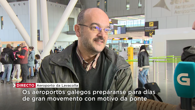 Os aeroportos galegos xa se preparan para días de gran movemento con motivo da ponte