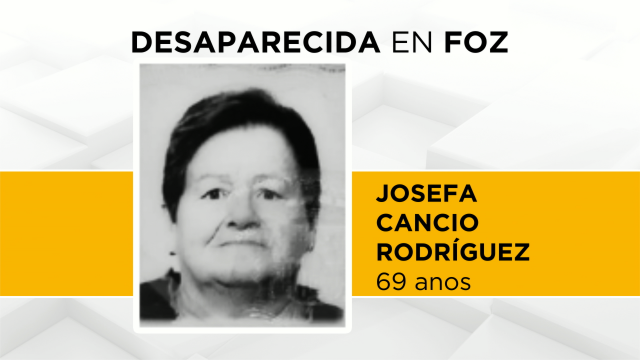 Buscan unha muller de 69 anos desaparecida en Foz