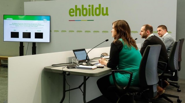 As bases de Bildu avalan o si aos orzamentos do Estado cun apoio do 91,5 %