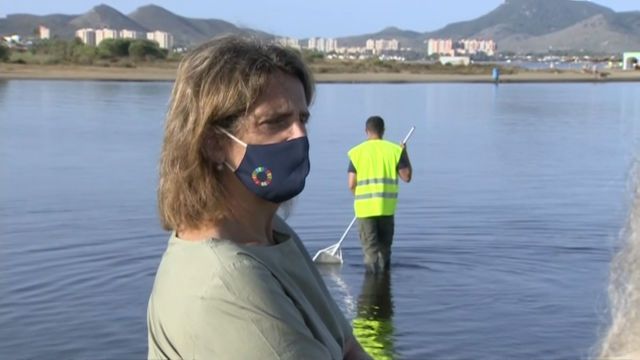 A Fiscalía abre dilixencias contra o Ministerio de Transición Ecolóxica polo estado do Mar Menor