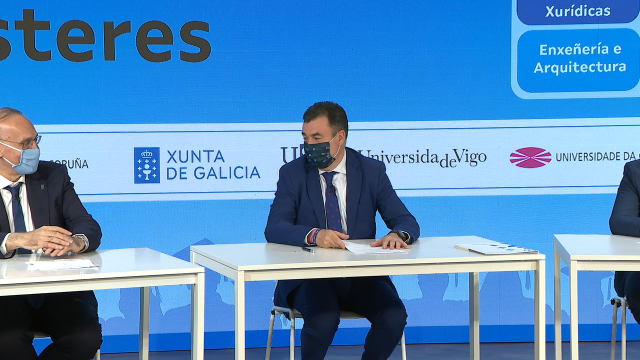Trece novos másteres compartidos polas tres universidades galegas