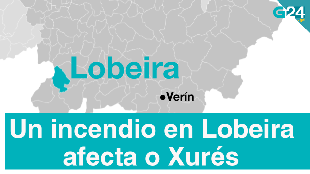 Estabilizado o incendio de Lobeira que afecta unhas 20 hectáreas do Xurés