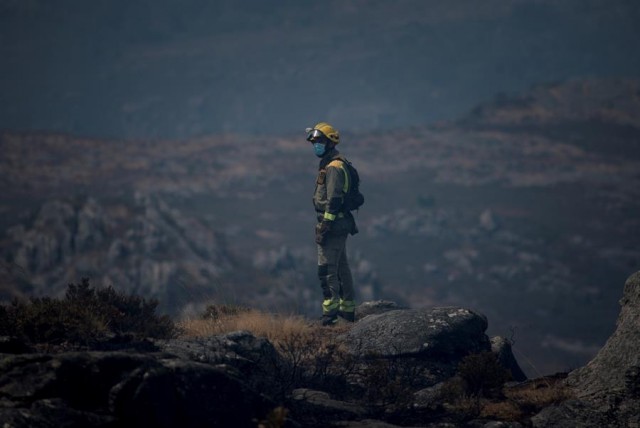 Galicia tivo no último mes 568 incendios e case a metade deles empezaron de noite