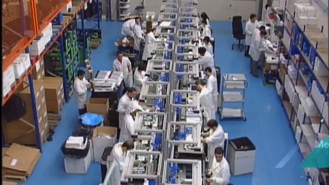 Galicia é terceira comunidade onde na que máis baixa a taxa anual produción industrial