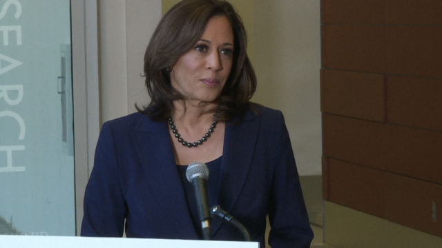 Kamala Harris, senadora afroamericana, a primeira muller negra vicepresidenta dos Estados Unidos