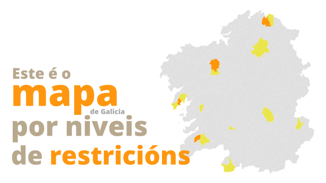 Consulta o mapa de restricións en vigor dende hoxe