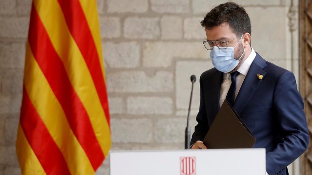 Pere Aragonès reunirase en Sardeña con Puigdemont tras o seu arresto