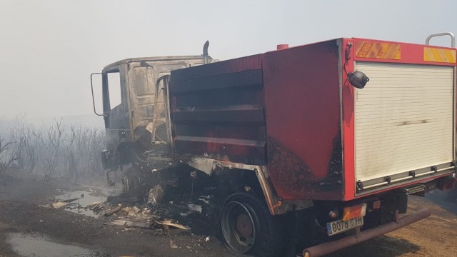 Rexistrado un novo incendio forestal en Muíños que afecta xa unhas 50 hectáreas