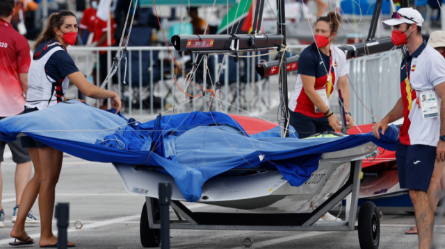 Suspendidas as Medal Race de Echegoyen e López Marra por falta de vento